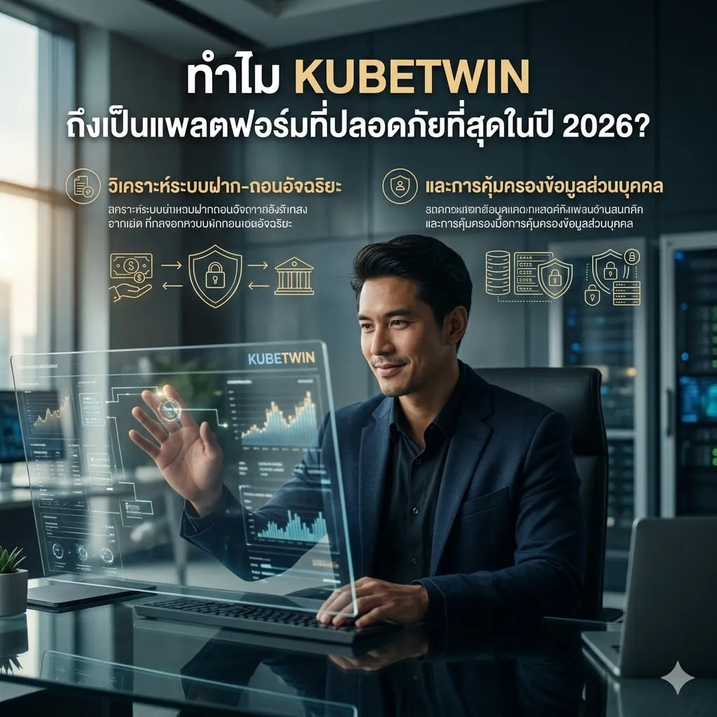 นวัตกรรมเทคโนโลยีรักษาความปลอดภัย 256-bit SSL และ AI Monitoring