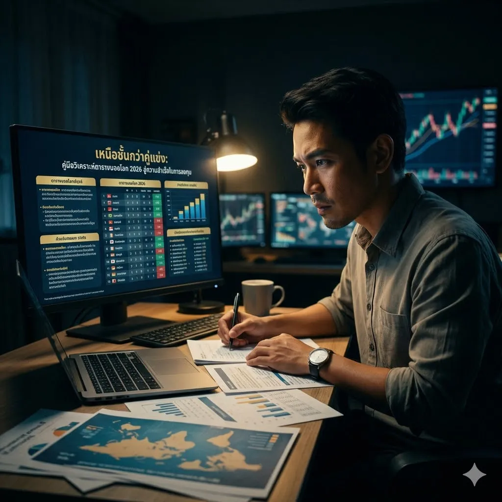 เจาะลึกตาราง บอล โลก 2026 และการอ่านเกมระดับมือโปร